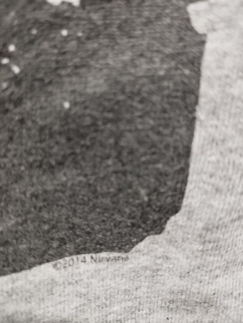Nirvana (Category: Tshirts & Polo Shirts) located in Hulu Selangor. Submitted by din_yus (Listing ID 1302873640, Image 3). Description: pit 18.5_19, labuh 27 made in Mexico condition 9/10.
