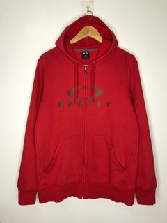 Oakley big logo zip-up hoodie