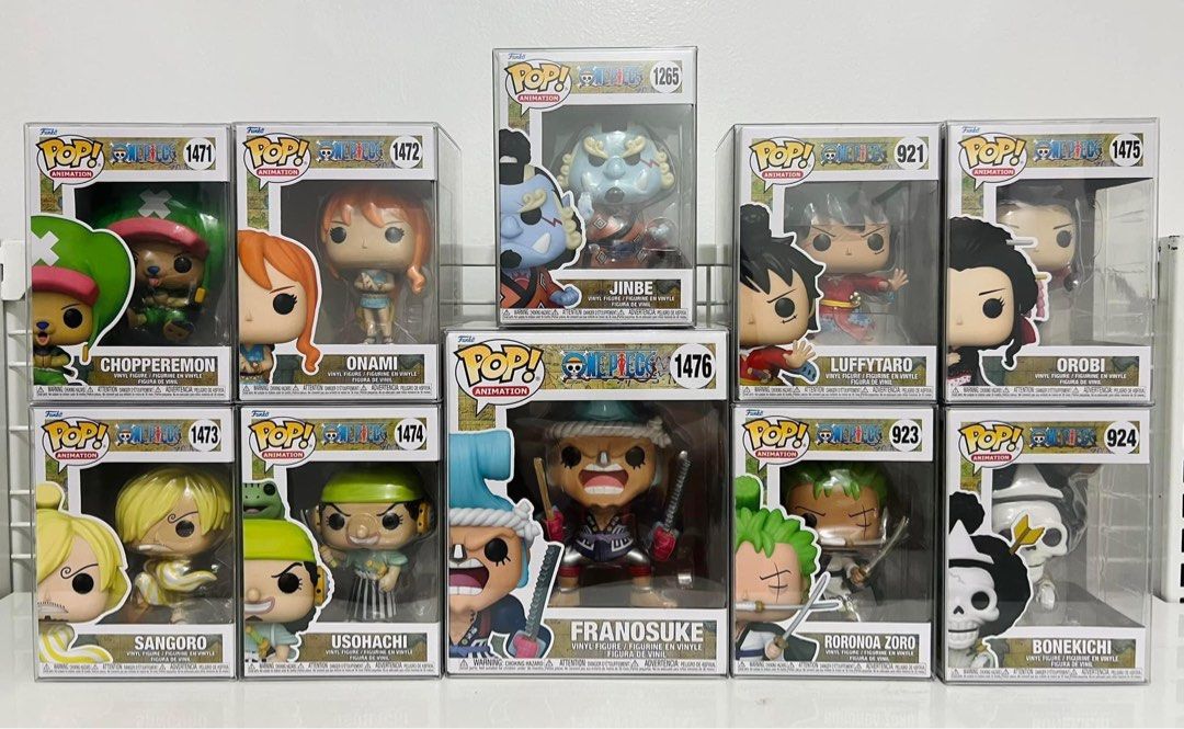 One Piece Wano Set complete, Hobbies & Toys, Toys & Games on Carousell