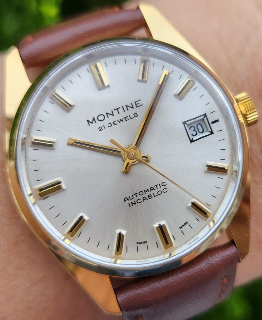 Montine gents skeleton watch hotsell