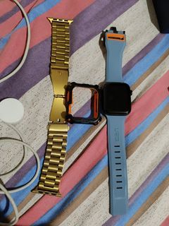 Original Apple Watch Series 4 with strap broken lcd