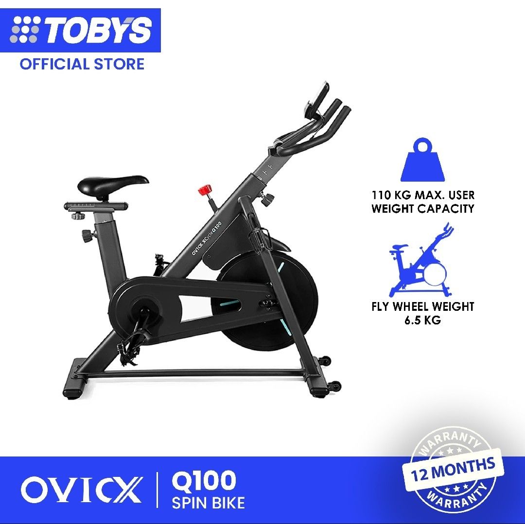 Stationary bike tobys top
