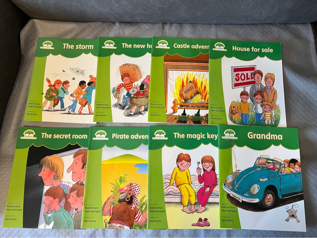 Oxford Reading Tree - Green Level 3 (8書,8作業,1CD) 一套, 興趣及 Oxford Reading Tree - Green Level 3 (8書,8作業,1CD) 一套, 興趣及