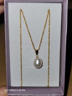 Pawnable Gold Pearl Necklace