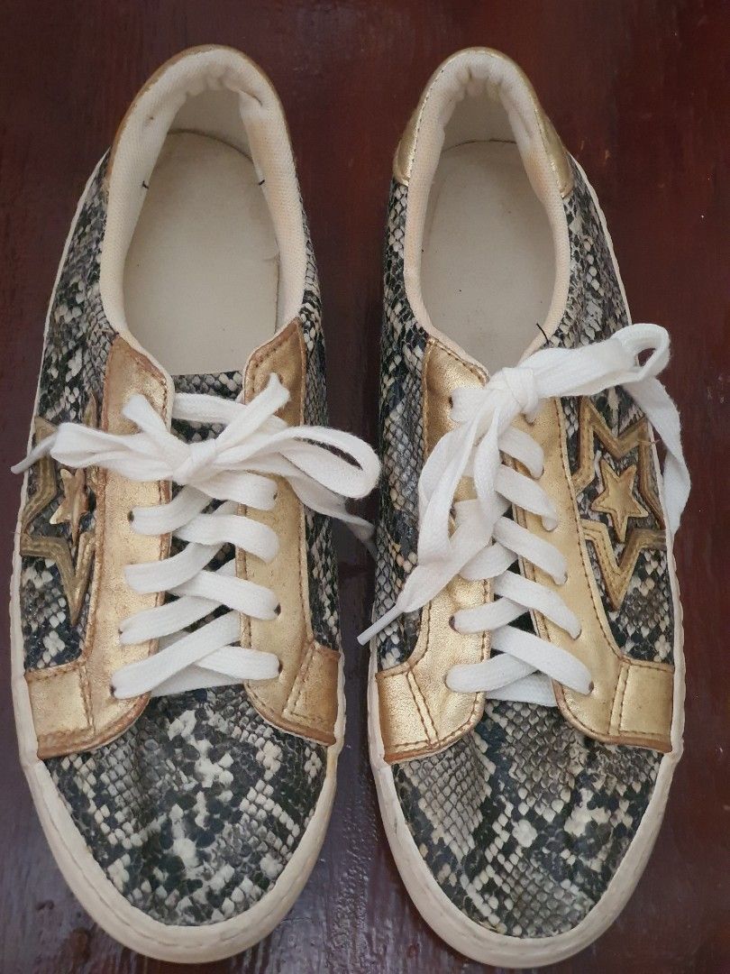 Payless gold sneakers clearance