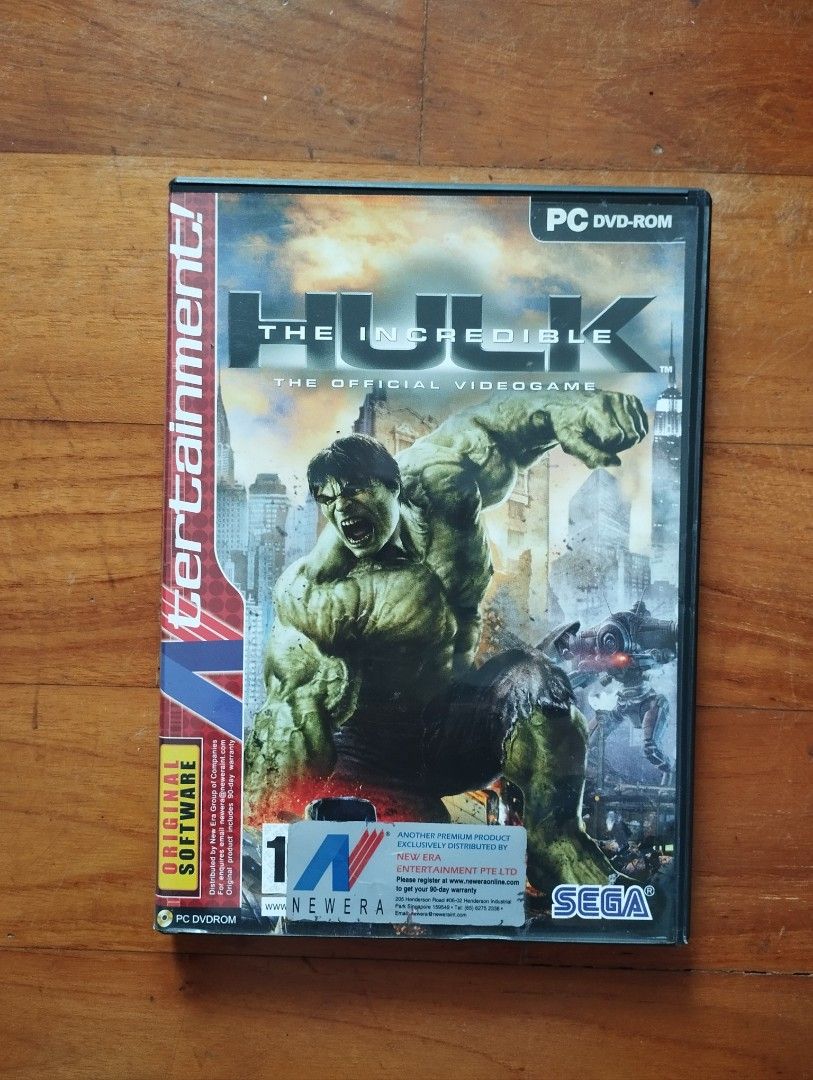 Windows PC Games: The Incredible HULK