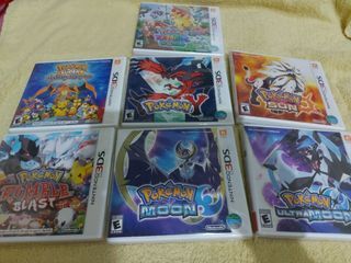 Pokemon 3ds Nintendo games  Per piece or bundle