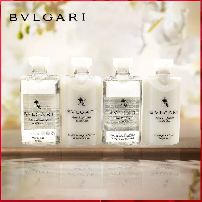 Pre order Set of 5 75g Italy Bvlgari White Tea Shampoo Conditioner Shower Gel Moisturizer Travel Pack 75ml Perfume Soap 75g Beauty Personal Care Bath Body Bath on Carousell