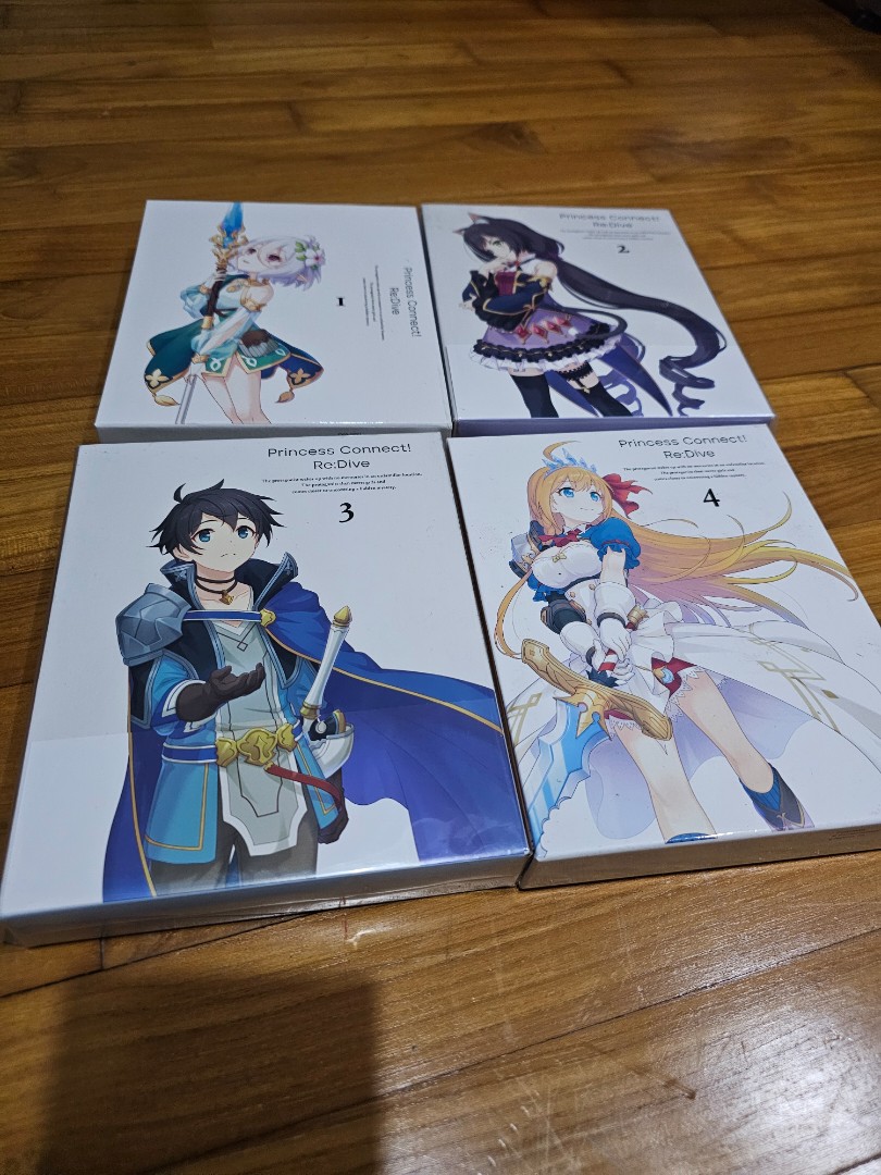 Princess Connect! Re:Dive Anime Box 1 to 4, Hobbies & Toys, Music & Media,  CDs & DVDs on Carousell