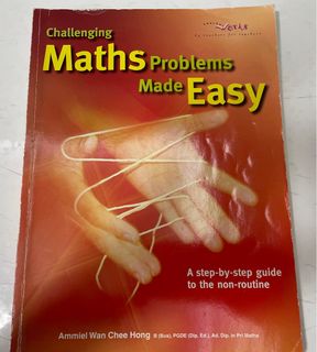 PSLE MATHS PROBLEM SUMS Model Drawing Edition 6 easy-to-remember ...