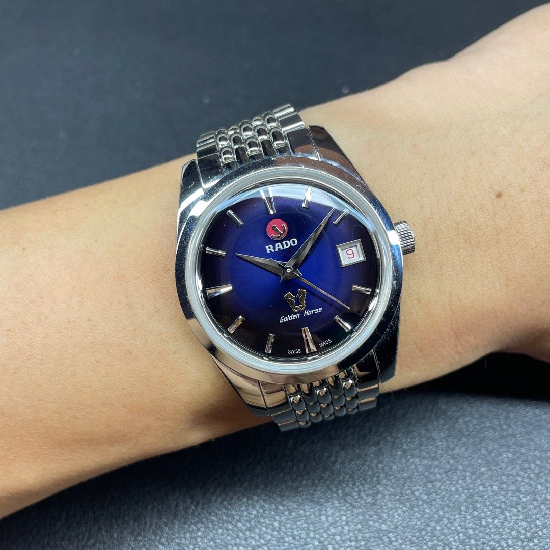 Rado Golden Horse Blue dial 37mm