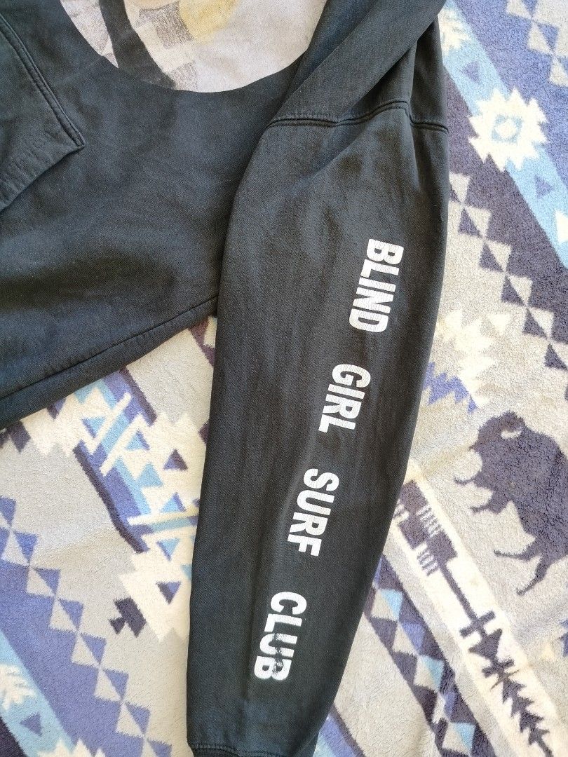 RARE Blind Girl Surf Club hoodie by artist Julian Schnabel