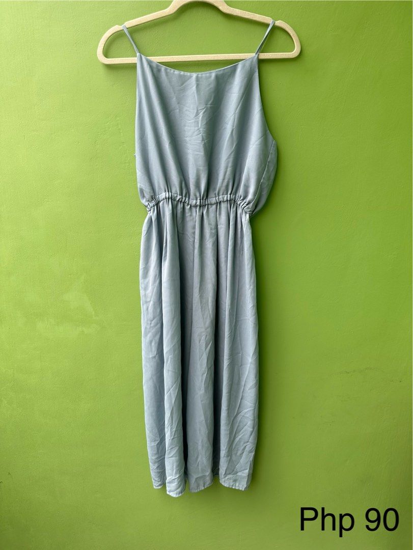 Romper, Jumpsuit, shorts (Category: Rompers) located in Antipolo. Submitted by itssaney (Listing ID 1302851570, Image 2). Description: Blue Romper - 150 Blue Jumpsuit - 90 Shorts - 200.
