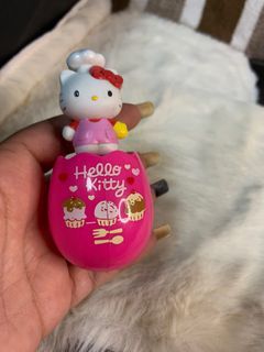 Sanrio HK japan kitty on egg