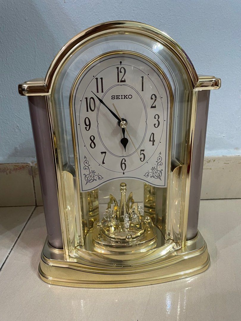 Seiko Classic Table Clocks BY418G , Hobbies & Toys, Collectibles