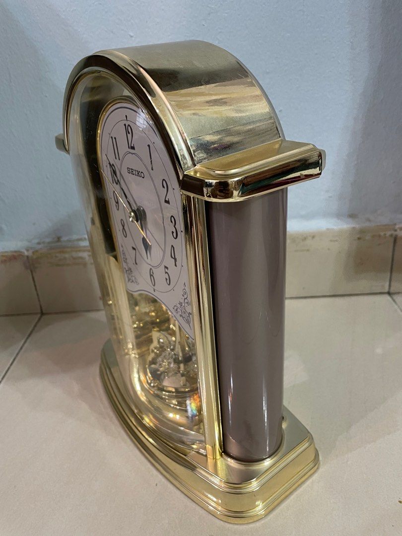 Seiko Classic Table Clocks BY418G , Hobbies & Toys, Collectibles