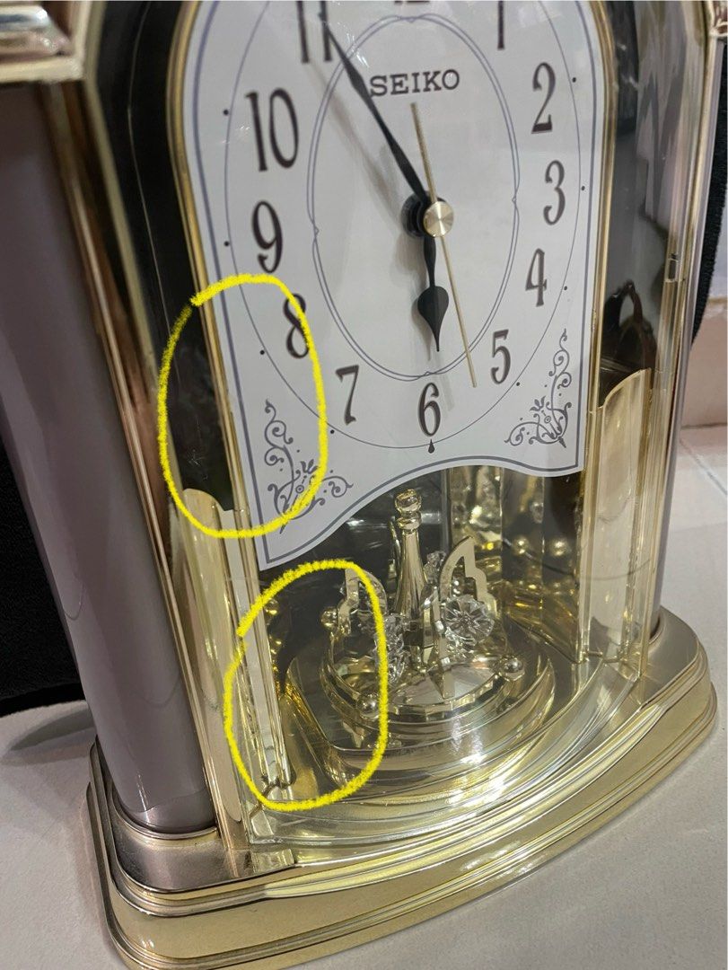 Seiko Classic Table Clocks BY418G , Hobbies & Toys, Collectibles