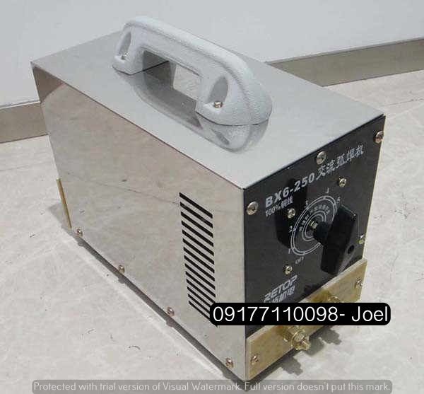 SHINMAX ARC WELDING MACHINE (Category: Construction Tools & Equipment) located in Manila. Submitted by joeyroque09 (Listing ID 1302741091, Image 1). Description: SHINMAX ARC WELDING MACHINE SPECS: BX6-200 Rod size: 2.0-4.0 BX6-300 Rod size: 2.0-4.0.