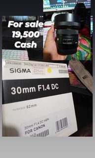 Sigma Art 30mm 1.4 Canon EFS Apsc