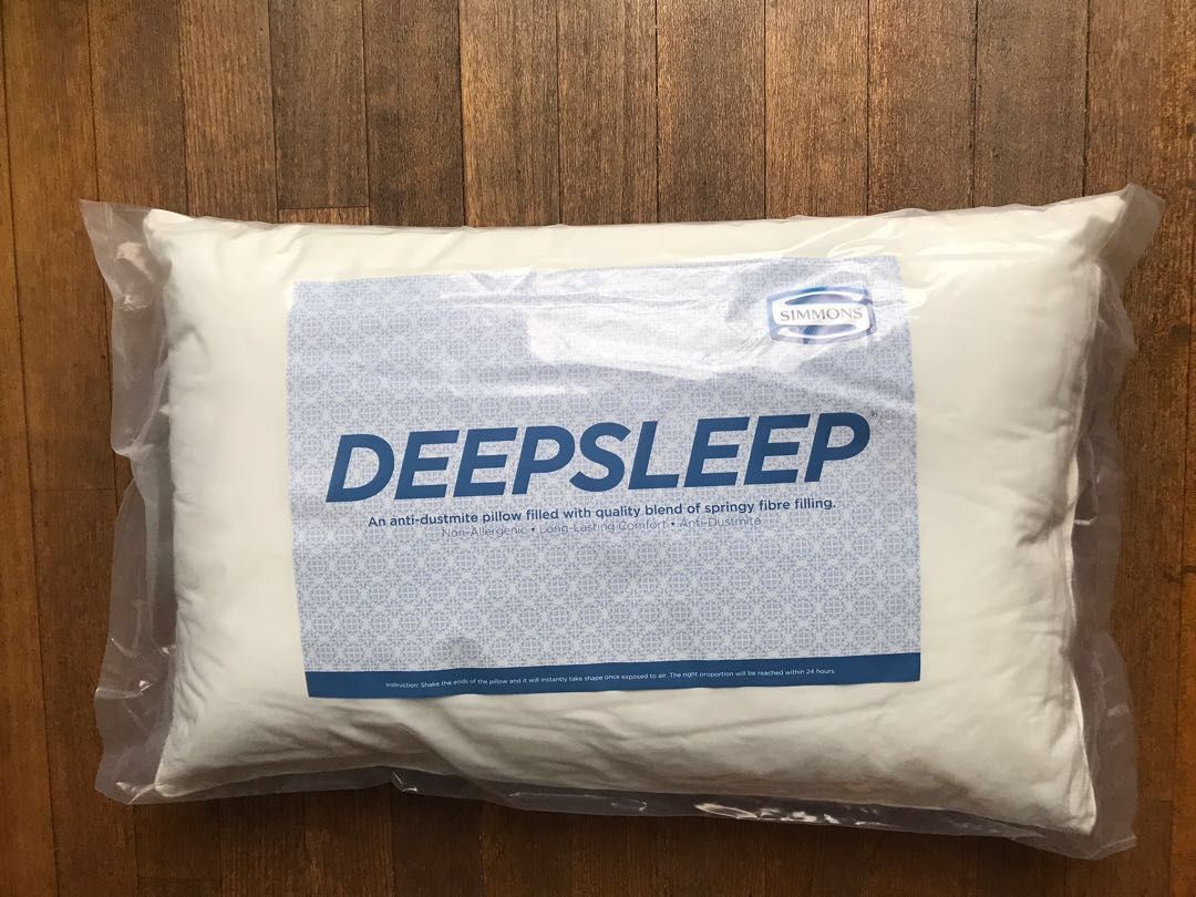 Simmons deep sleep pillow on sale