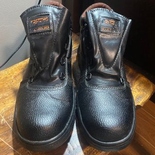 Size 46 EU High Cut Combat Boots, Work Shoes, Safety Shoe, Hard Toes, Thick Rubber Soles