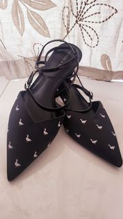 Sling back shoes black (38 size, Brand New, NO box)