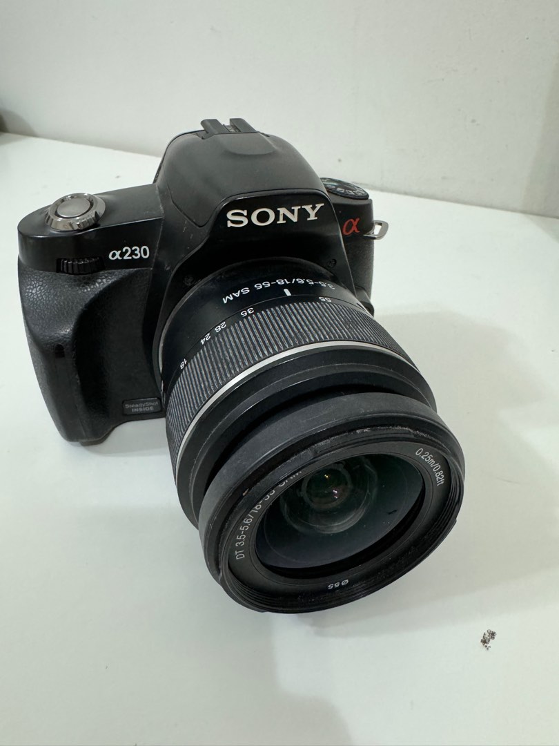 SONY Alpha A230 DSLR, Photography, Cameras on Carousell