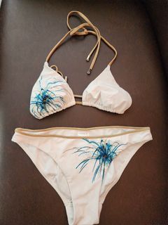 Speedo white-gold bikini set size L (AUS12)