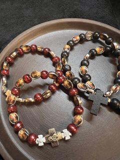 Sto. Nino de Cebu Rosary Bracelet Wooden