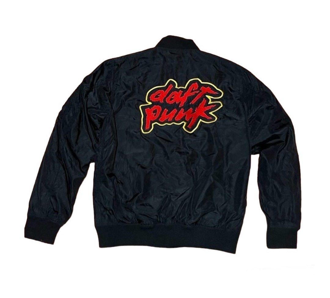 SUPERARE DAFT PUNK PILOT JACKET BOMBER JACKET EMBROIDERY LOGO DESIGN