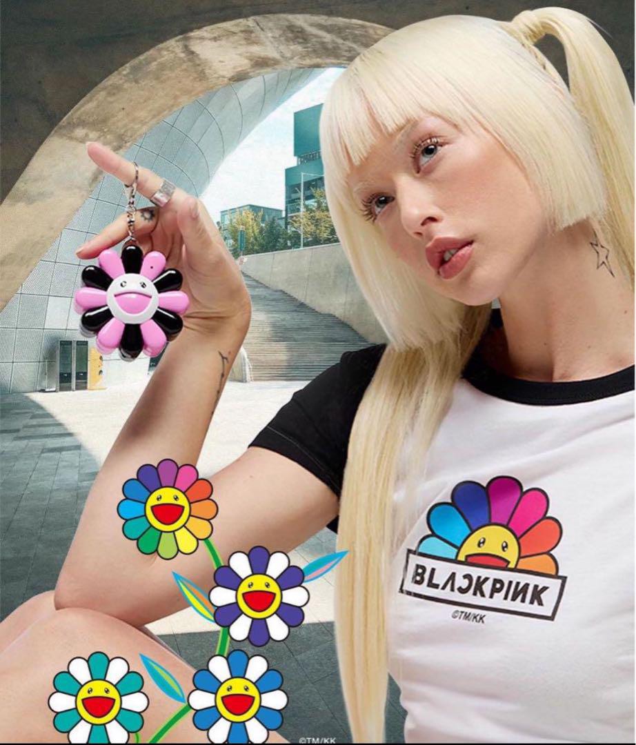 BLACKPINK/Murakami 村上隆ぬいぐるみキーホルダー+ステッカー 村上隆x BLACKPINK聯名| 蝦皮購物