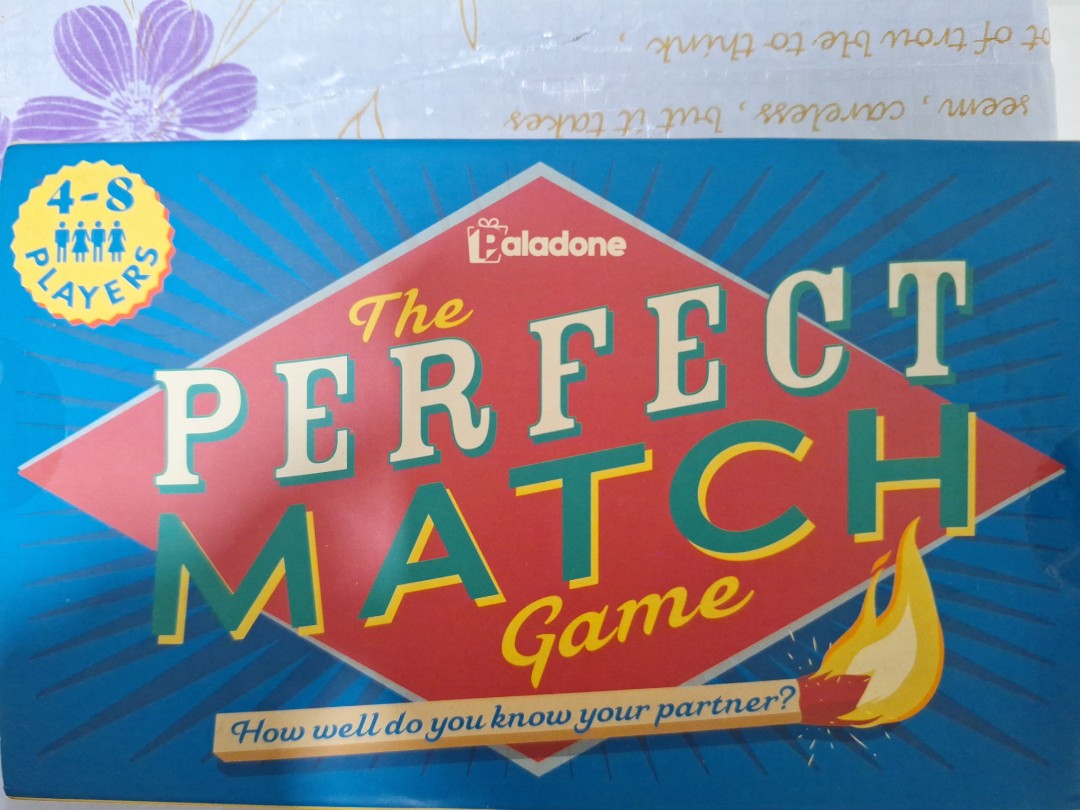 The perfect match game, Hobbies & Toys, Toys & Games on Carousell