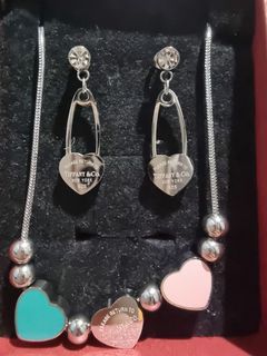 Tiffany and Co. Jewelry Set (Non-tarnish)