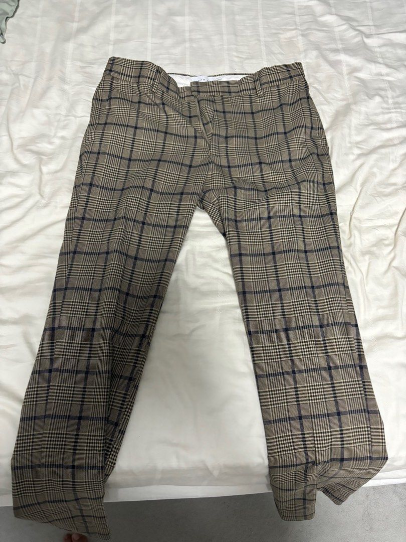 Topman checkered pants Men s Fashion Bottoms Trousers on Carousell