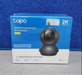 TP-Link TAPO C211 Pan/Tilt Home Security Wi-Fi Camera 2K 3MP HD 360°