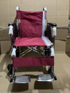 Topcare Travel Wheelchair Matte (Red)