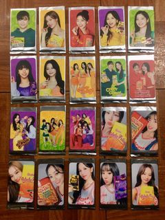 TWICE | OISHI OFFICIAL PHOTOCARDS, POSTER AND PHOTOCARD HOLDER
