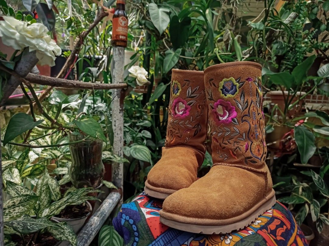 Ugg floral boots top