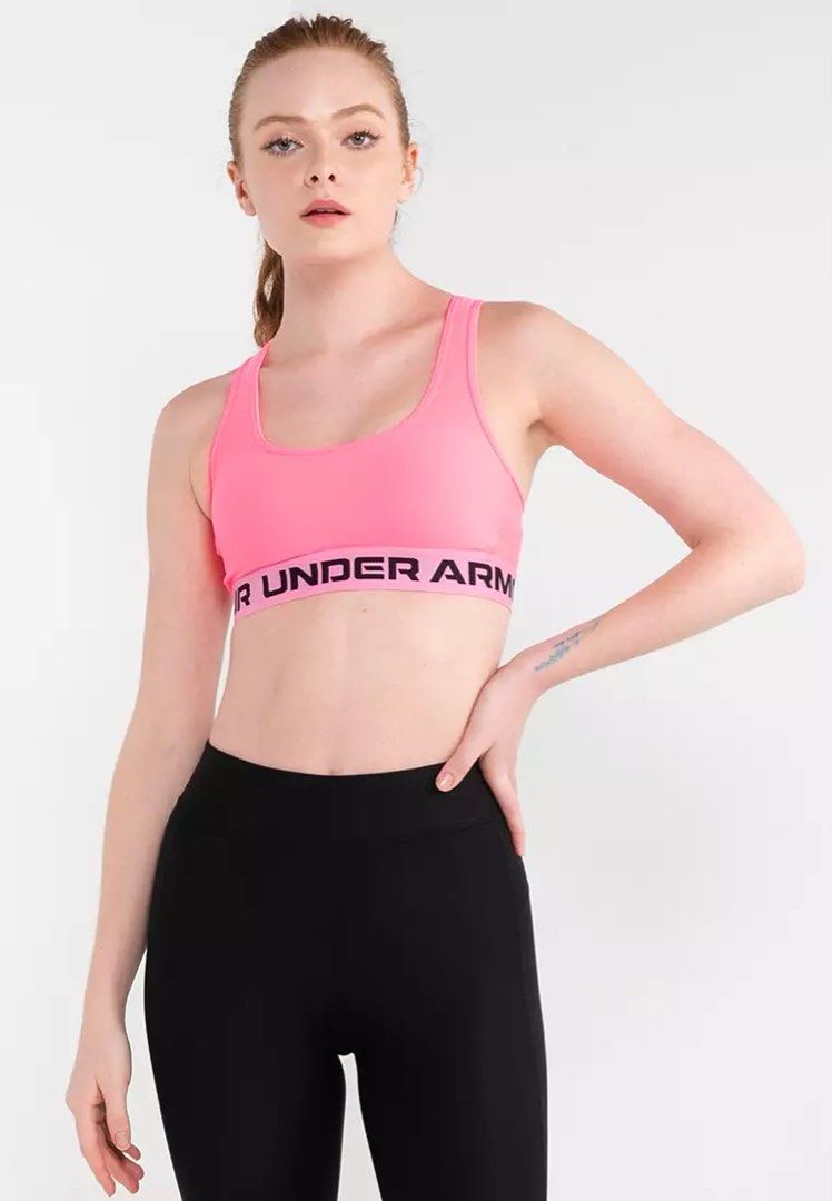 Under Armour Crossback Sports Bra (Category: Activewear) located in Rizal. Submitted by beaa23 (Listing ID 1302824800, Image 3). Description: Brand new with tags Rfs: it doesn’t fit me Under Armour Mid Crossback Sports Bra Bright Pink Barbie Pink Medium Support Compression Running/Runner Aesthetic XS.