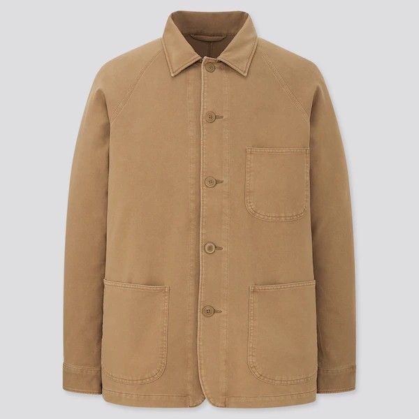 Jaket work washed jersey store