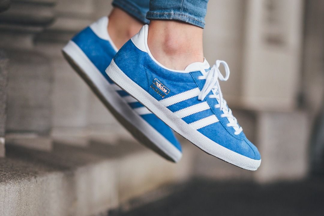 USED ADIDAS Gazelle OG Trainers 9US Men s Fashion Footwear Sneakers on Carousell