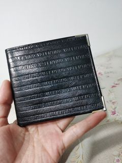 Valentino roma men's leather wallet