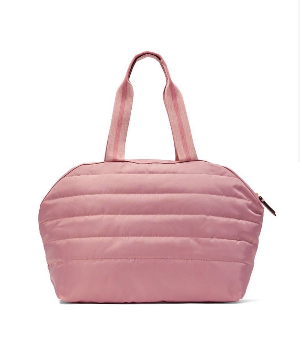 Victoria Secret Duffle Quilted Bag Women s Fashion Bags Wallets Tote Bags on Carousell