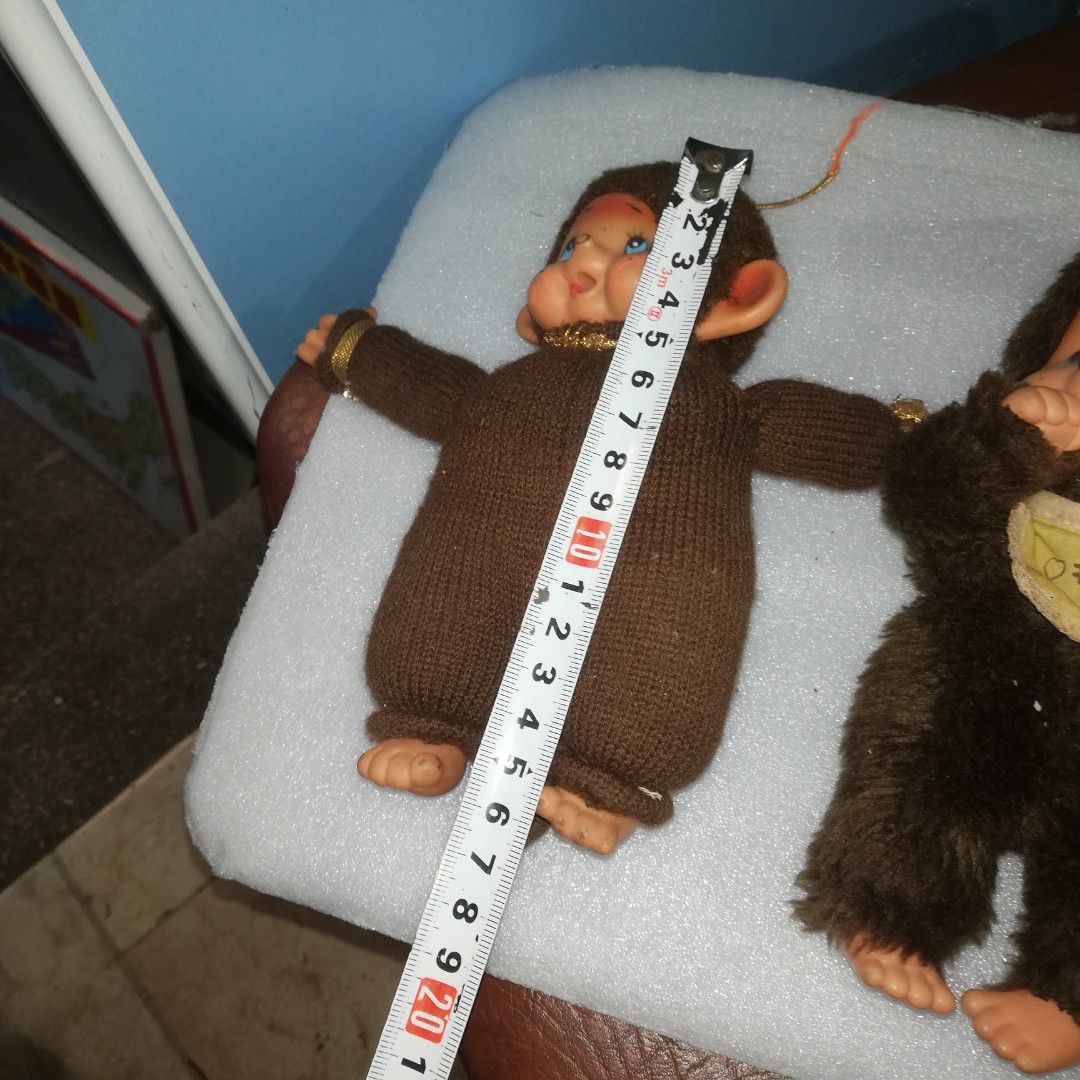 Vintage collectible monchichi doll (Category: Vintage Collectibles) located in Paranaque City. Submitted by 4thestate.surplusan (Listing ID 1302817216, Image 3). Description: A vtg collectible monchichi doll. Sold as is only.