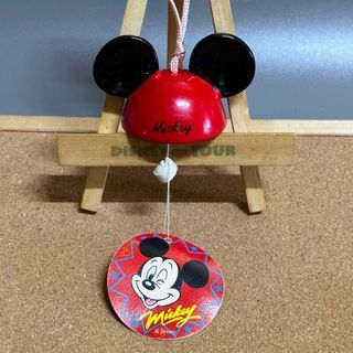 Vintage Disney Mini Ceramic Mickey Mouse Wind Chime 5x8.5cm - Php 200