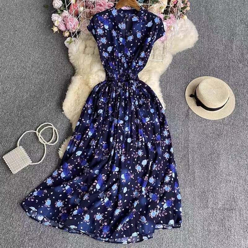 Vintage style maxi dress top