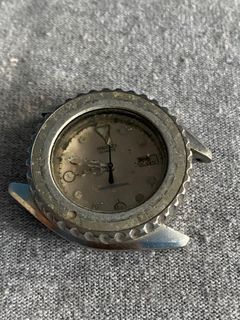 Vintage Seiko Quartz Diver 2A22-0180 Watch For Repair/Restore