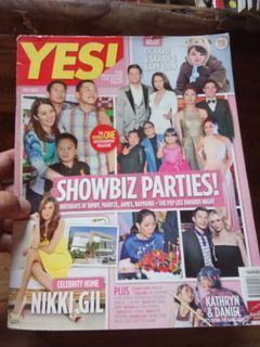 Yes magazine Kris Aquino Marian Rivera cover