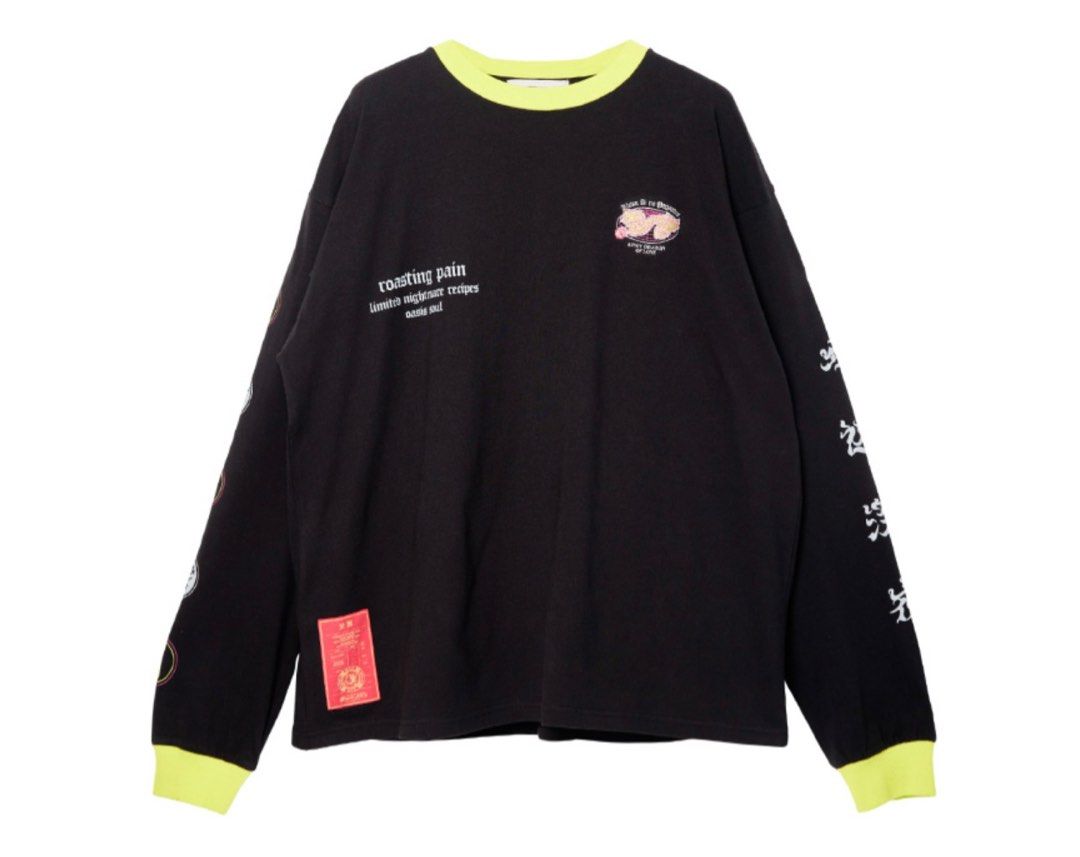 ずっと真夜中でいいのに。 Docking Sleeve Long Tee XXL HP TOP ロンT(Purple) - ZUTOMAYO MART