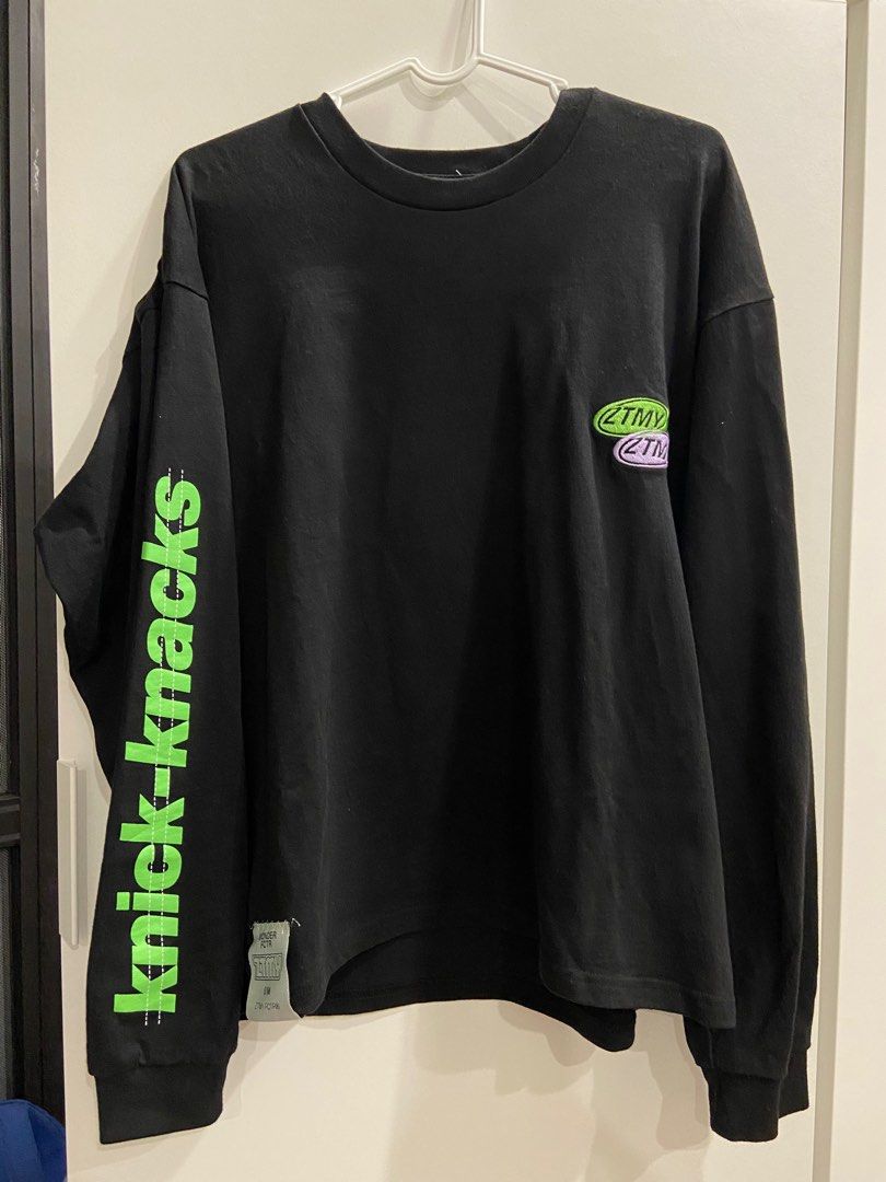 ずっと真夜中でいいのにです。zutomayo hp top long tee 黑色M